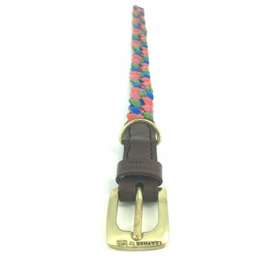 Miniflet Hundehalsband Regenbogen, dänisches Design