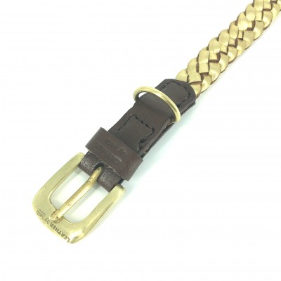MINIFLET hundehalsbånd, guld