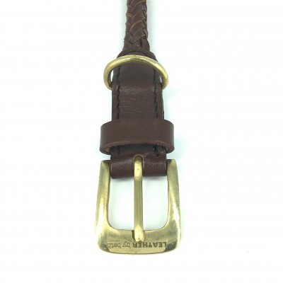 Maxiflet Hundehalsband Cognac, dänisches Design