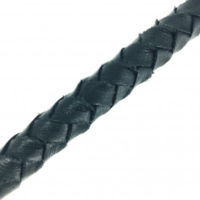 MAXIFLET hundeline, sort læder, dansk design
