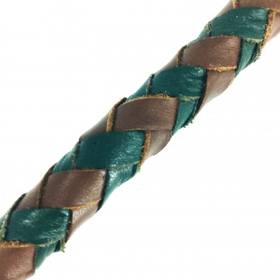 Maxiflet, cognac/green dog leash
