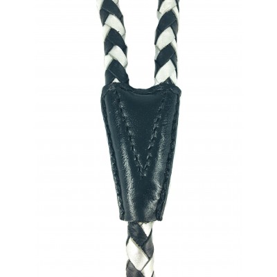 Maxiflet, black/silver dog leash