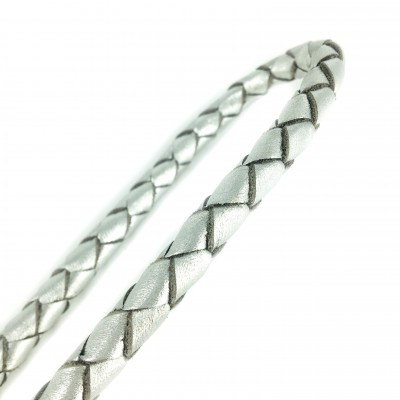 Miniflet, silver dog leash