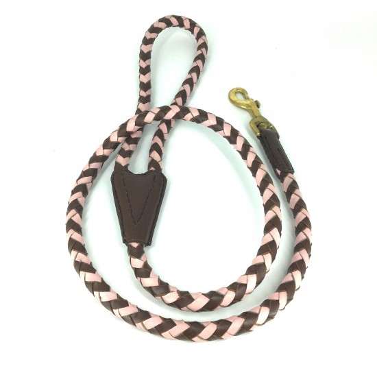 Maxiflet, cognac/pink dog...