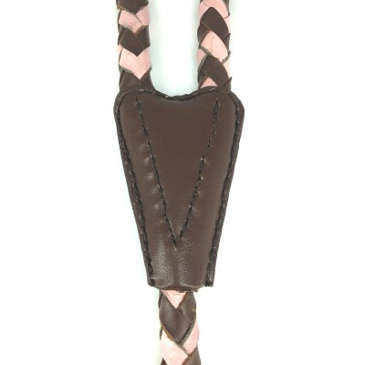 Maxiflet, Cognac/Pink Hundeleine