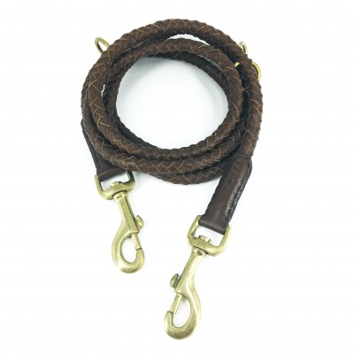 Training-leash in cognac, danish design