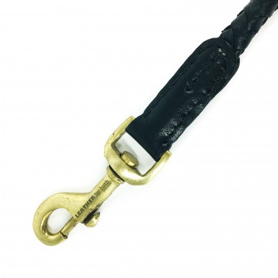 Dressur-Leine in Schwarz, dänisches Design
