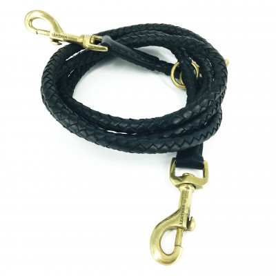 Training-leash in black, danish design