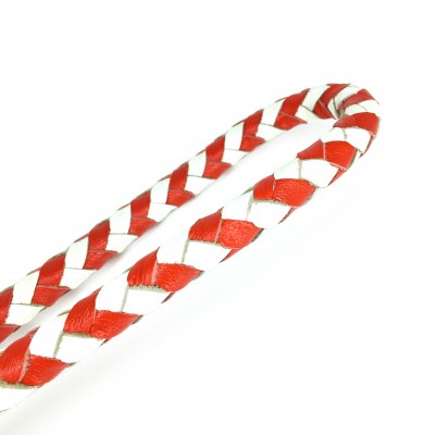 Maxiflet DK, red/white dog leash