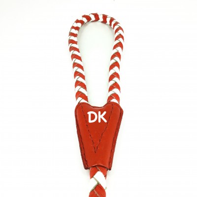 Maxiflet DK, red/white dog leash