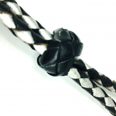 Schlüssel-Anhänger, Schwarz/Silber
