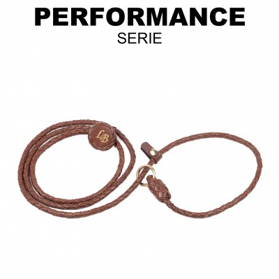 Show-Leine 100cm Retriever mit 'Stopper' - 5 Farben