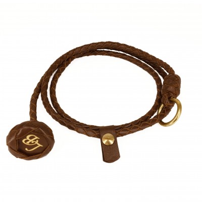 Show-Leine 100cm Retriever mit 'Stopper' - 5 Farben