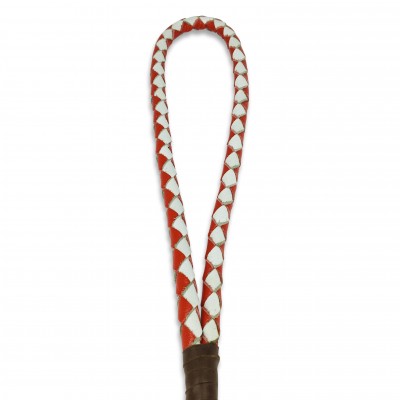 Miniflet, red/white dog leash