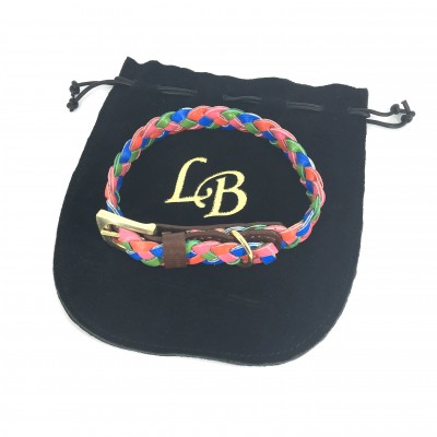 Miniflet Armband, Regenbogen