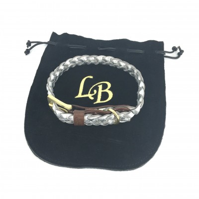 Miniflet bracelet, silver