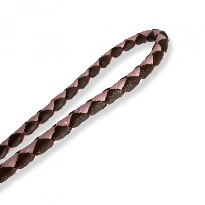MG Retriever-Leine in Cognac/Rosa, dänisches Design