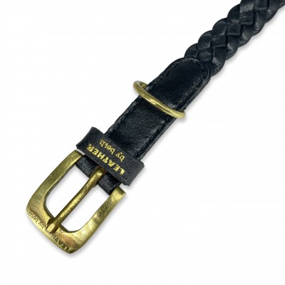 Miniflet Gürtel, Schwarz