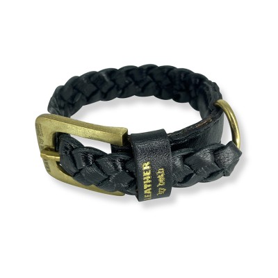 Miniflet Hundehalsband Schwarz, dänisches Design