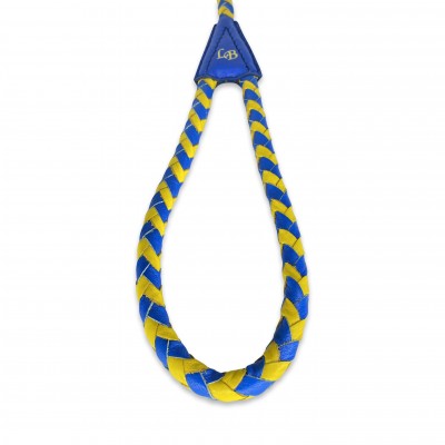 Maxiflet, blue/yellow dog leash