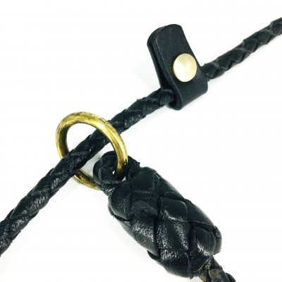 Show-Leine 60cm Retriever mit 'Stopper' - 5 Farben