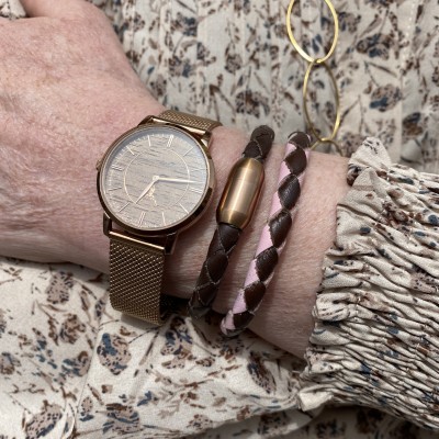 Casual Armband, Cognac