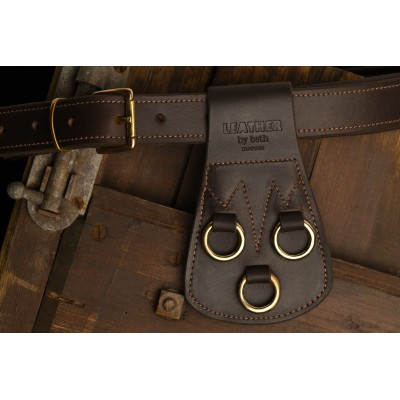 Belt hanger, cognac