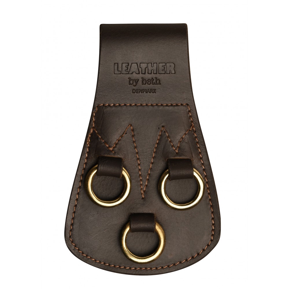 Belt hanger, cognac