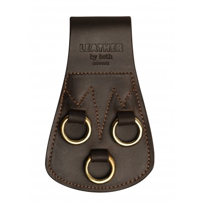 Belt hanger, cognac