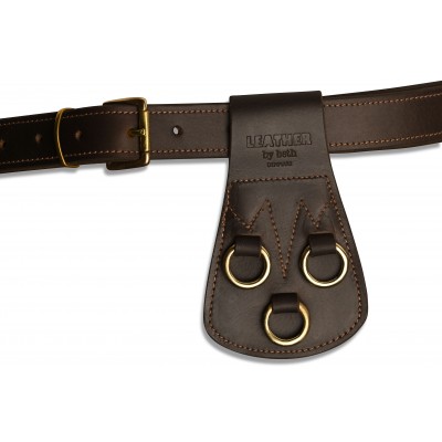 Leder Gürtel, Dunkelbraun