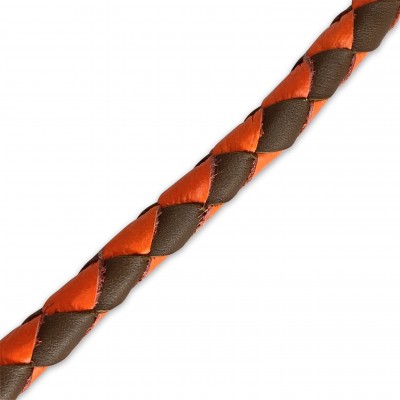 Retrieverline i cognac/orange læder, dansk design