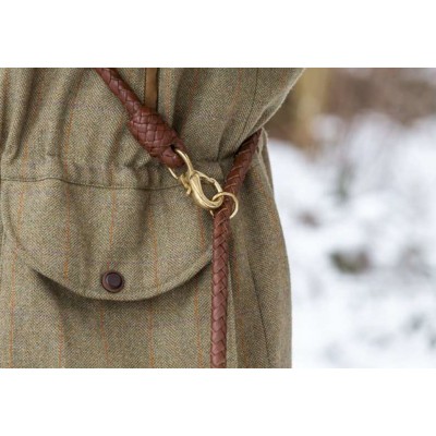 Training-leash in cognac, danish design