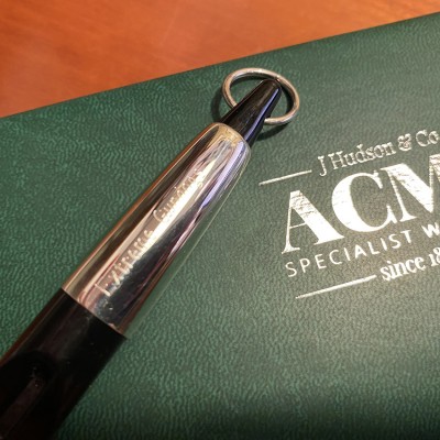 ACME whistle, sterling silver belt