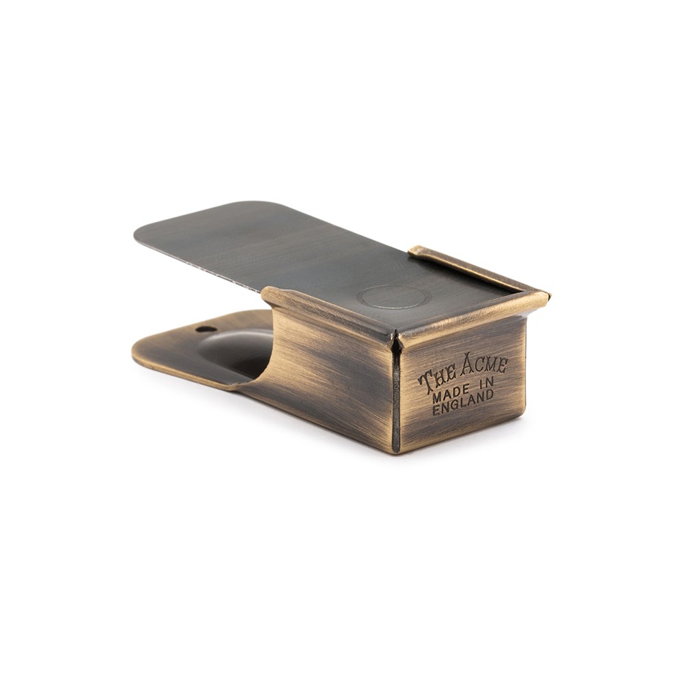 ACME clicker, brass