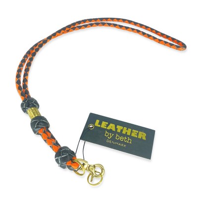 MG Lanyard, black/orange