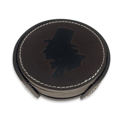 H.C. Andersen Bierdeckel, braun