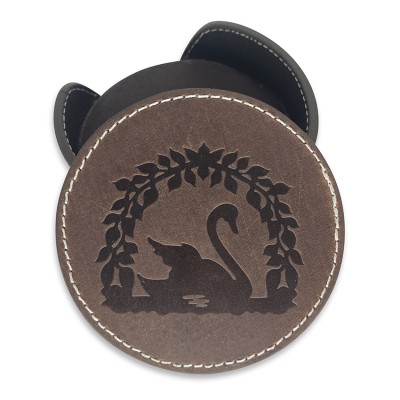 H.C. Andersen Bierdeckel, braun