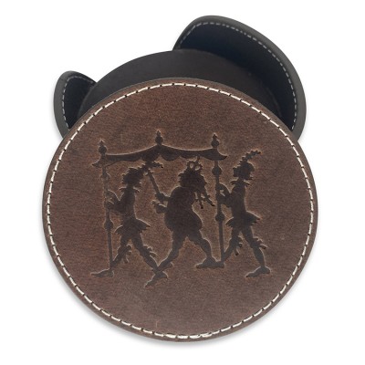 H.C. Andersen Bierdeckel, braun