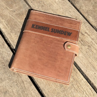 Pedigree leather-cover