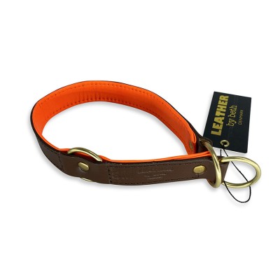 Half choke, cognac/reflex orange, danish design