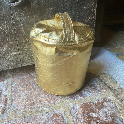 Cylinder doorstopper, gold