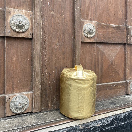 Cylinder dørstopper, guld...