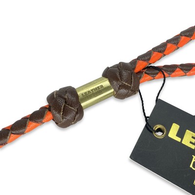 Retrieverline i cognac/orange læder, dansk design