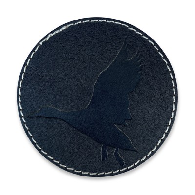 JAGT COASTER i sort læder, dansk design