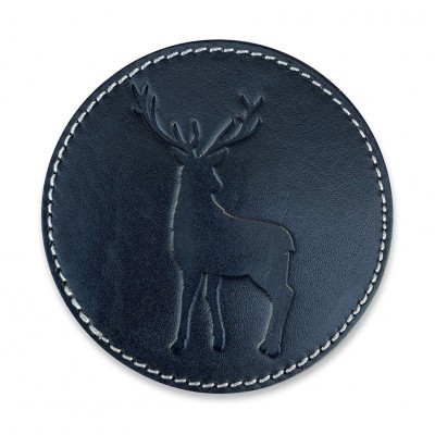 JAGT COASTER i sort læder, dansk design
