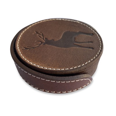 Hunting coaster, brown