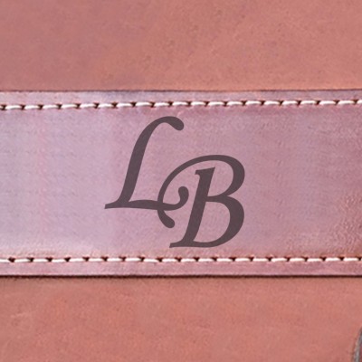 A4 Leder-Cover & Journal in Cognac