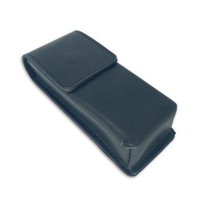Glasses case 'BELT' - black leather, danish design