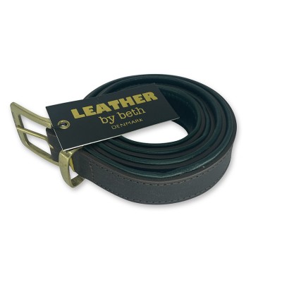 Citywalk belt, cognac/darkgreen