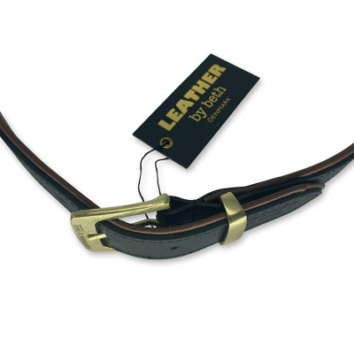 Citywalk belt, black/cognac